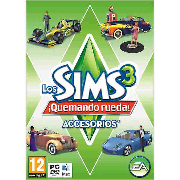 Los Sims 3 Quemando Rueda Accesorios Pc